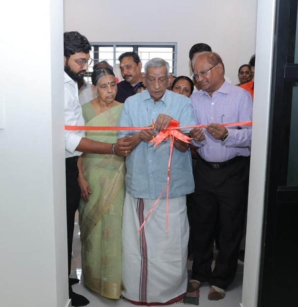Facility inauguration ribbon-cutting ceremony